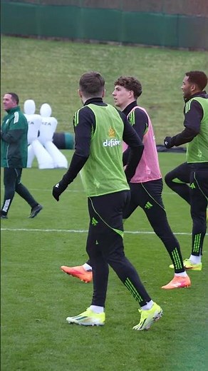🎥 The Bhoys continue their preparations at Lennoxtown ahead of #CELDUTD