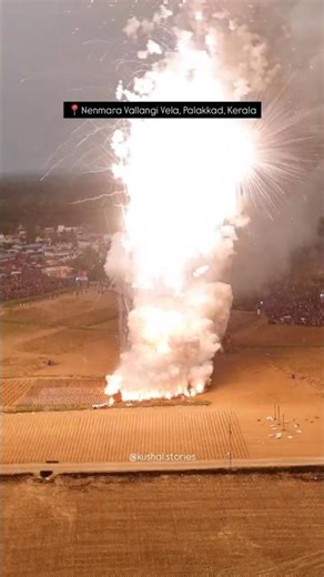The most big firework festival in Kerala #growyoutube #kerala #keralatourism
