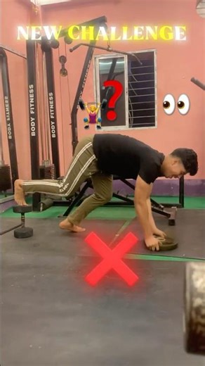 Hardest Gym Challenge Ever 💥 💪🏻 | Fitness Shorts #sports #fitness