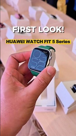 HUAWEI Watch Fit 5 Series Unboxing: First Look & Impressions! 🚀⌚