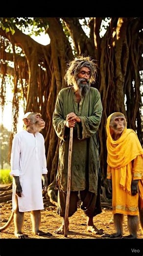 “Baba Malang ka Dangerous Reply – Monkey Couple Comedy 😂” #donkeycart #comedy