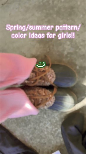 Use these pattern/color ideas! 🌸🌸🌸