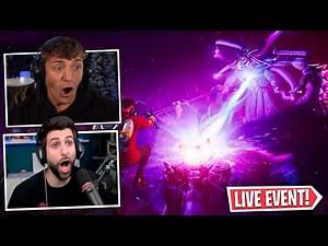 Streamers React To The Chapter 7 LIVE Event! (Ninja, SypherPK, CourageJD & More!)