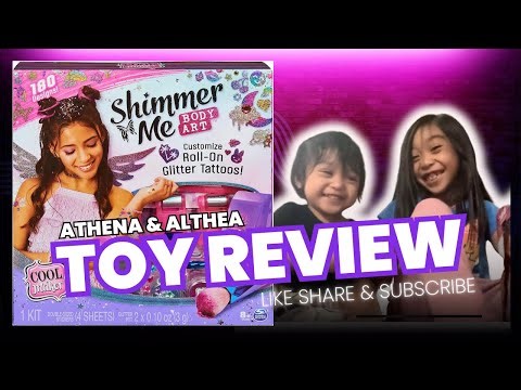 Cool Maker, Shimmer Me Body Art Toy Review 