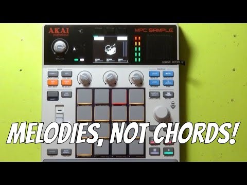 How to record melodies on the MPC Sample