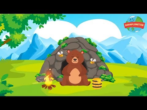 Björnen Sover - Animerad Barnmusik