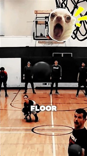 The most insane dodgeball reflexes ever 😱#shorts