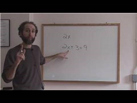 Math & English Education : How to Learn Algebra