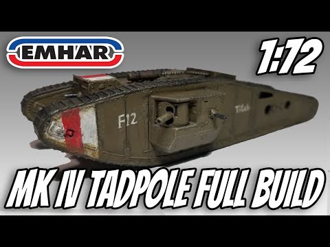 Emhar 1:72 MK IV Tadpole Full Build and Review