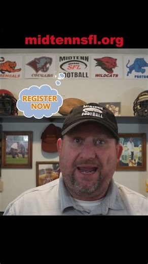 MidTenn Spring Football League // Youth Tackle Football and Cheer in the Spring!!! #youthfootball