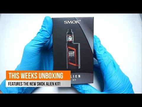 SMOK Tech Alien Kit 220w Unboxing!
