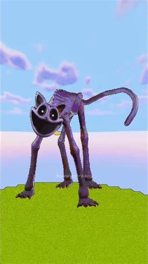 Nightmare Cat Appears in Minecraft Pixel Art | CatNap