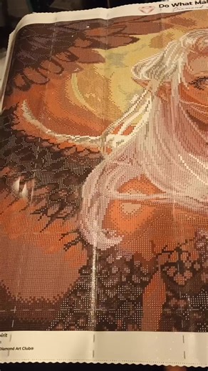 Creating My First Diamond Art Canvas