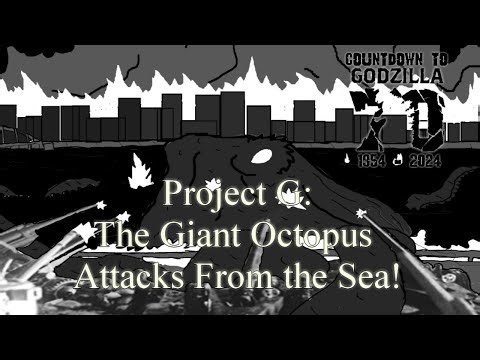 Unmade Godzilla 1: Project-G: The Giant Octopus Attacks From the Sea! (1952) [TURN ON CC!]