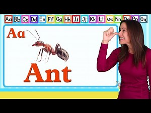 Alphabet Phonics Signing for Babies ASL | Letter A | Patty Shukla | 90 MInutes - Videos For Kids