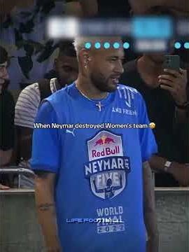 Neymars Prime Vs Women’s Team 🥶 #shorts #football #soccer