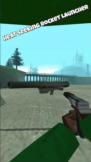 How to get the HEAT SEAKING ROCKET LUNCHER #2 GTA San Andreas #gearlaunch #gearclubunlimited #gear