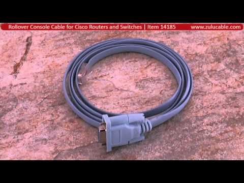 Rollover Console Cable for Cisco Routers & Switches 72-3383-01
