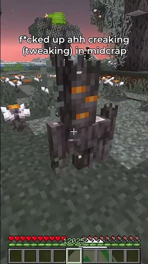 tweaking creaking in minecraft 🫨💀