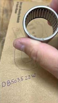 What does the Toyota 8” clamshell differential needle bearing look like?