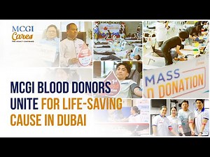 MCGI Blood Donors Unite for Life-Saving Cause in Dubai | MCGI Cares