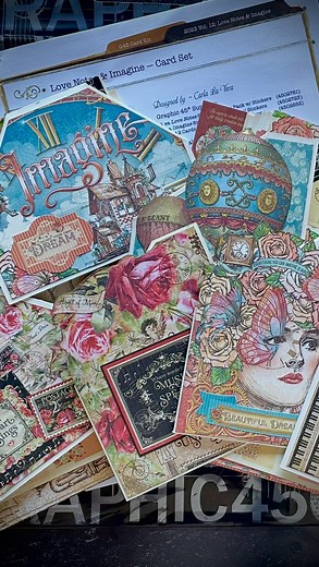 💌 Calling all vintage paper lovers! Our Love Notes and Imagine Collector’s Editions just hit CLEARANCE — and they’re 25% OFF while supplies last! ✂️ Whether you’re stocking up for cardmaking, albums, or handmade gifts, these romantic and whimsical designs are a must-have. 🌹 Tap the link in bio to shop the clearance section and grab these collector favorites before they disappear! Vintage scrapbooking | Elegant paper crafts | Graphic 45 Collector’s Editions | Graphic 45