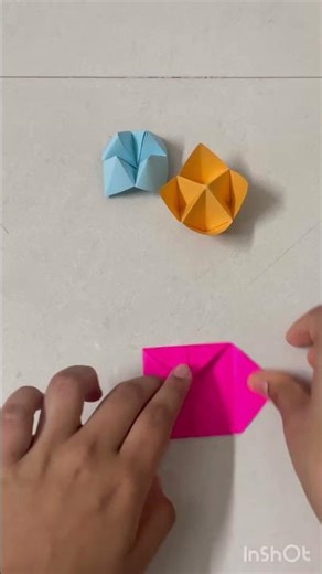 Fortune teller with paper #diy # paper