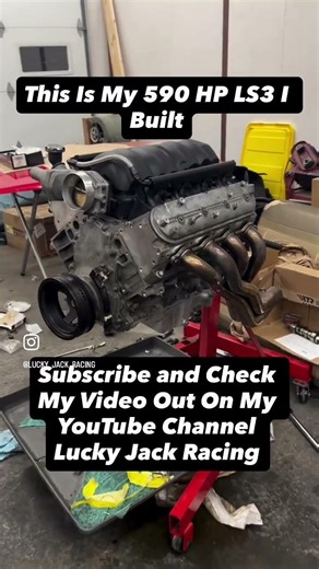590 HP LS3 Build Story! #automobile #mechanic #diy