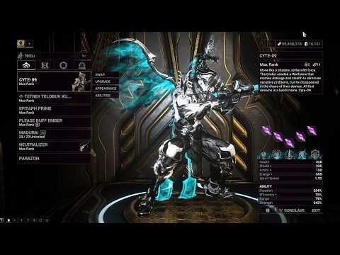 Warframe Maximum Investment - Cyte-09 (280+ KPM) | The Old Peace