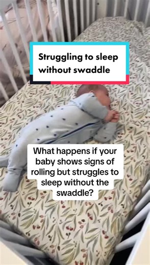 Baby Rolling: When to Stop Swaddling for Safe Sleep