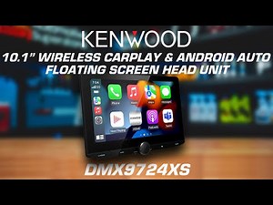 Kenwood DMX9724XS | 10.1" HD Wireless Apple CarPlay Android Auto Head Unit | Overview & Features