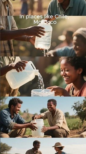 🌊 Desert Fog Nets: Drinking Water from Thin Air! 💧✨