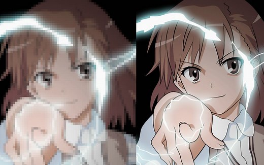 Anime4K高质量动漫放大算法效果对比展示