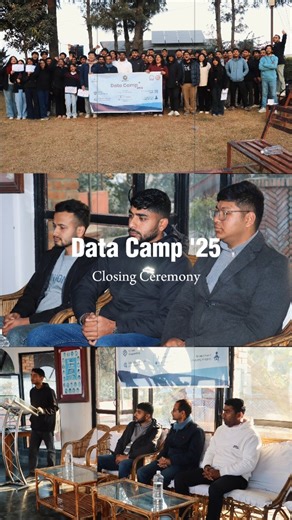 AI Convergence on Instagram: "From raw data to industry insights—we’ve officially closed Data Camp '25! Watching our participants receive their certificates in the presence of Sandeep Gupta (Dept. Coordinator), Amrit Dahal (Dept. Incharge), and our guest Suman Dhakal was the perfect finale. ​Huge shoutout to the instuctors, the mentors, the tireless volunteers and ofcourse KUAIC Executives, for pulling off the biggest data event of the year. ​To our participants: You came, you coded, you conquer