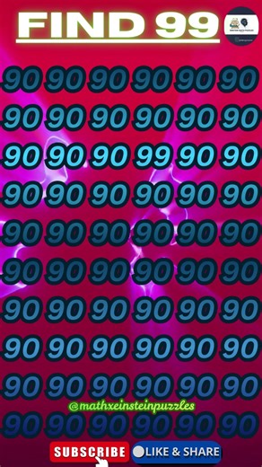 🕵️‍♂️find 99👇#gk #maths #shorts