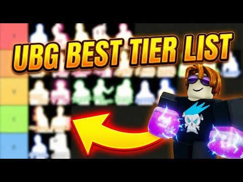 UBG 2025 Tier List – Every Style Ranked! 🔥 Who’s OP