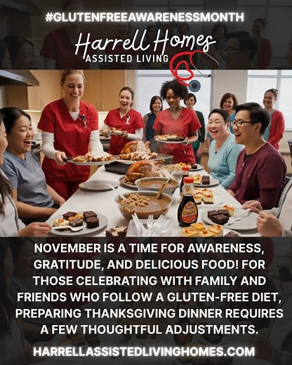 November is a time for awareness, gratitude, and delicious food! For those celebrating with family and friends who follow a Gluten-Free Diet, preparing Thanksgiving dinner requires a few thoughtful adjustments. Here are 5 essential things to consider to ensure a safe and delicious meal for everyone: Read All Labels (The Hidden Culprits): Many common Thanksgiving ingredients contain hidden gluten, especially broths, marinades, soy sauces, spice blends, and canned soups (often used in casseroles).
