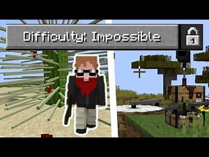 We Survived Minecraft's IMPOSSIBLE Difficulty!?
