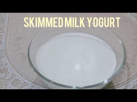 How to make low fat/skimmed milk yogurt at home