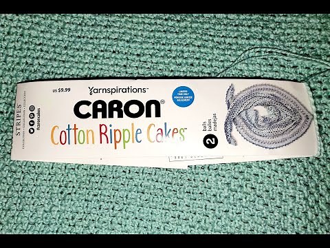 Caron Cotton Ripple Cake Yarn Review
