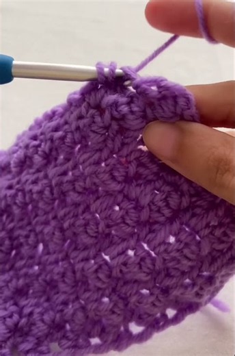 Easy Left-Handed Suzette Crochet Stitch #crochet #beginnersstitch #lefthandedcrochet #easycrochet