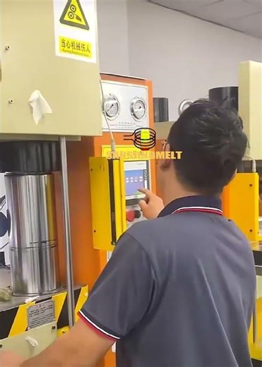 SanSongMelt- Mint Bars Coins Machine Logo Stamping Machine