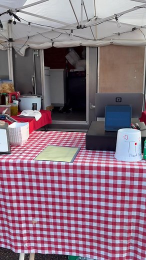 1.6K views · 24 reactions | Set up and ready to serve our delicious food. Especially our crawfish pistoletes. | Ma's Cajun Meat Pies | Facebook