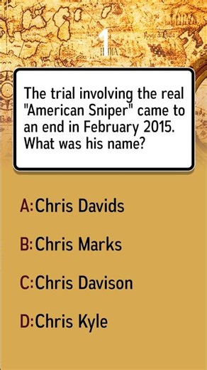 The trial of the real American Sniper ended in Feb 2015. What was his name?