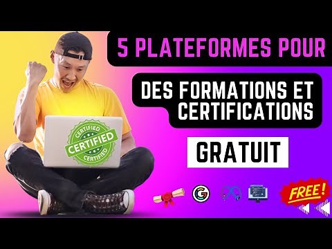 5 Sites Pour Avoir des Formations Gratuites Avec des Certifications Dans Tous Les Domaines PRT1