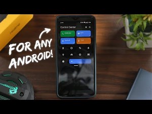MIUI 12 Control Center On All Android Devices! | iOS Style Notification Panel For All Android