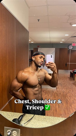 Full Upper Push Day Workout ✅ (Save & Share) Here’s a snippet of my upper-body push workout from a while ago for y’all to try. Basic but very effective, perfect for building strength and definition across your chest, shoulders, and triceps 💯 Save for Later Like | Share | Follow #chestworkout #shoulderworkout #tricepworkout #upperbody #pushday #fitness #gymmotivation #reelworkout #explorepage #viralworkout | ARMEL