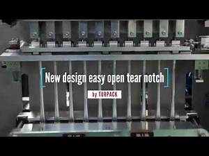 Turpack New Design Tear Notch for Stickpacks