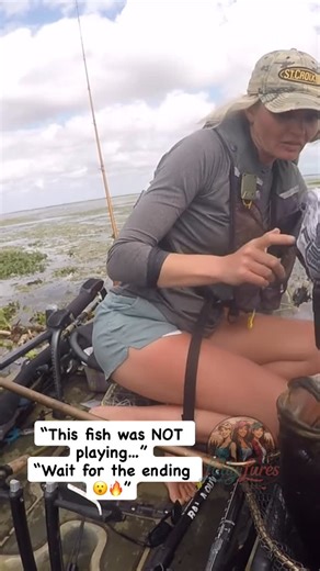 Lady Lures | She didn’t quit… and neither did the fish 👀🎣 Would YOU have landed this monster?! 👇@midwestfishergal #femalefisher #ladylures... | Instagram