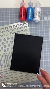 Want to add some extra shimmer to your cards? Consider using Liquid Pearls with stencils! @Patti_Behan shares her technique for creating this star-spangled stunner that could be used as a graduation or masculine birthday card. Supplies:🔹Ranger Liquid Pearls White Opal, Ocean Blue🔹Wendy Vecchi Liquid Pearls Carnation Red🔹Ranger Archival Ink™ Jet Black🔹Tim Holtz Distress® Black Heavystock🔹Wendy Vecchi MAKE ART Landscape Card🔹Wendy Vecchi MAKE ART Grey Card Panel🔹Dina Wakley Media Stencil: M